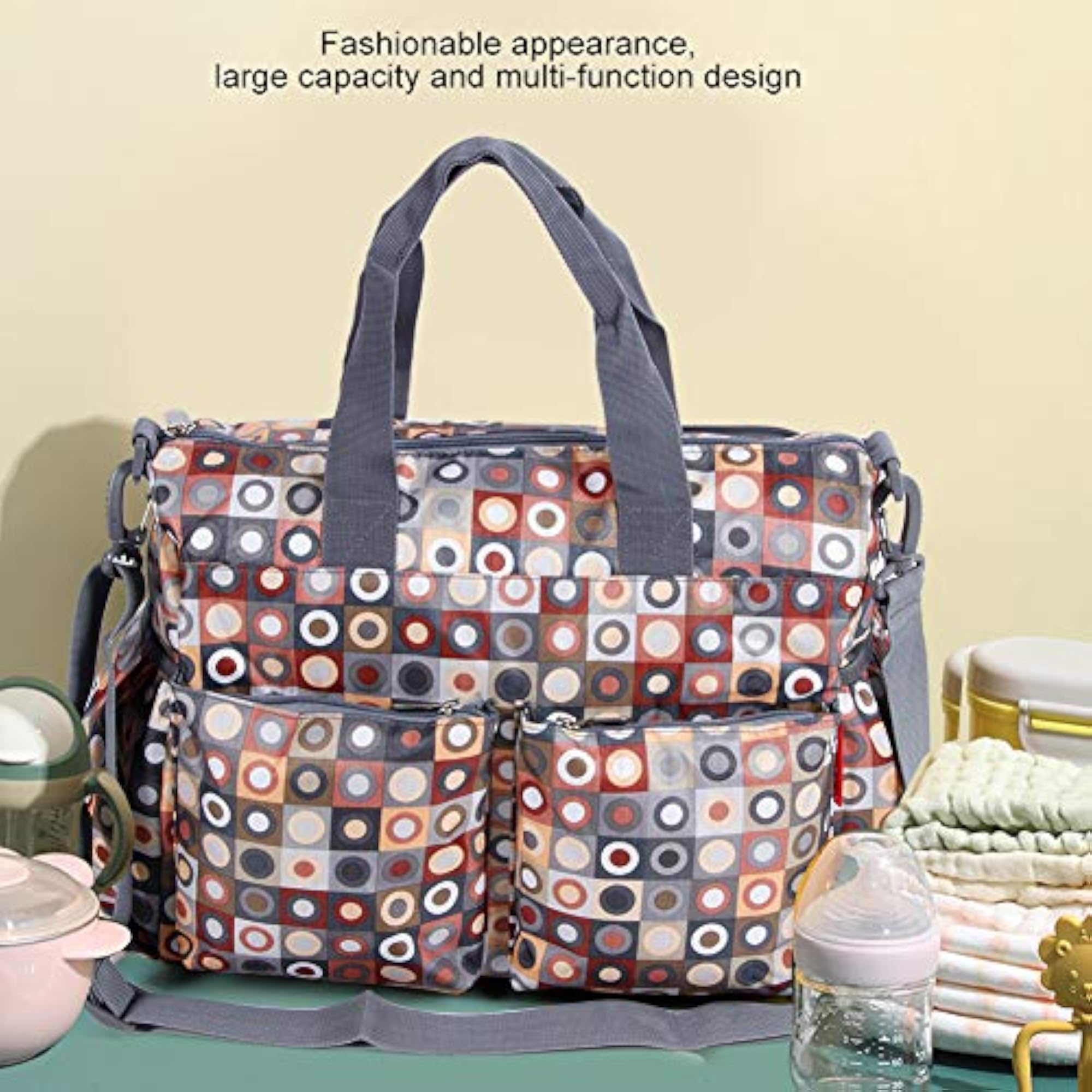 Stroller Hanging Bag, Large Capacity Handbag for Daily Use